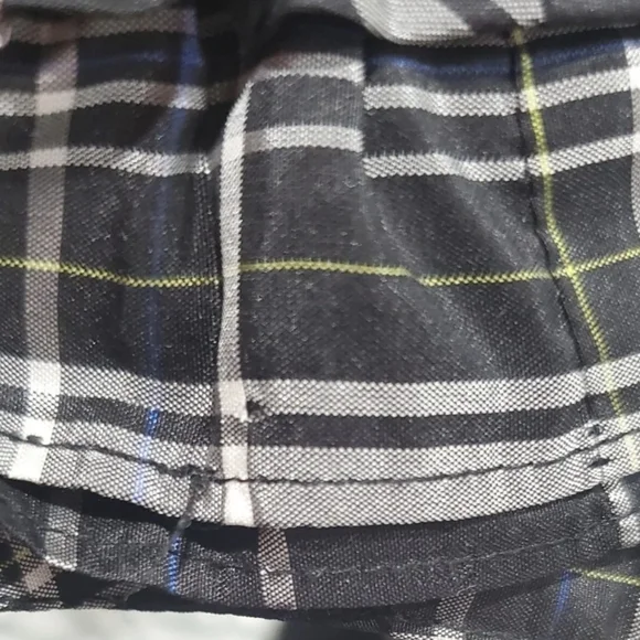 WOMEN'S Fossil Silk Top Shirt Sz M Scoop Neck Ruffle Detail Side Zip - Picture 11 of 12